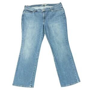 Levi’s 414 Classic Straight Women’s Jeans – Size 22W – Blue Wash